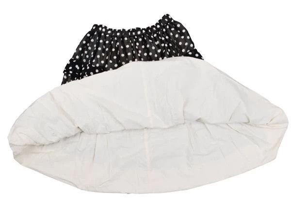 Comme des Garcons COMME des GARCONS Black Polka Dot Skirt Size US 34 / EU 50 - 8 Thumbnail