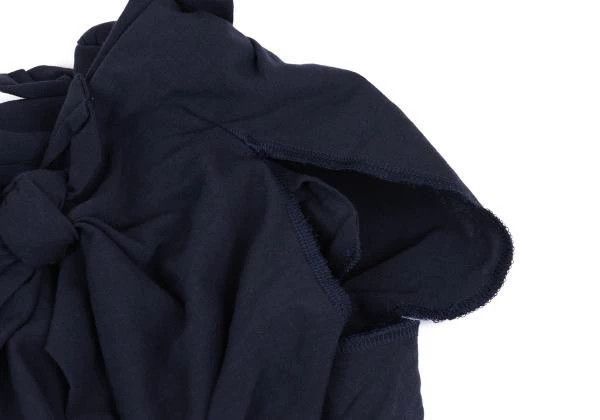 Comme des Garcons COMME des GARCONS Navy Knot Crop Top Size US M / EU 48-50 / 2 - 7 Thumbnail