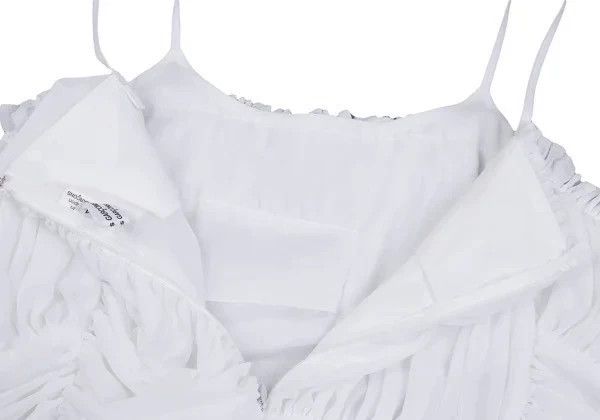 Comme des Garcons COMME des GARCONS White Vintage Sheer Top Size US M / EU 48-50 / 2 - 4 Thumbnail