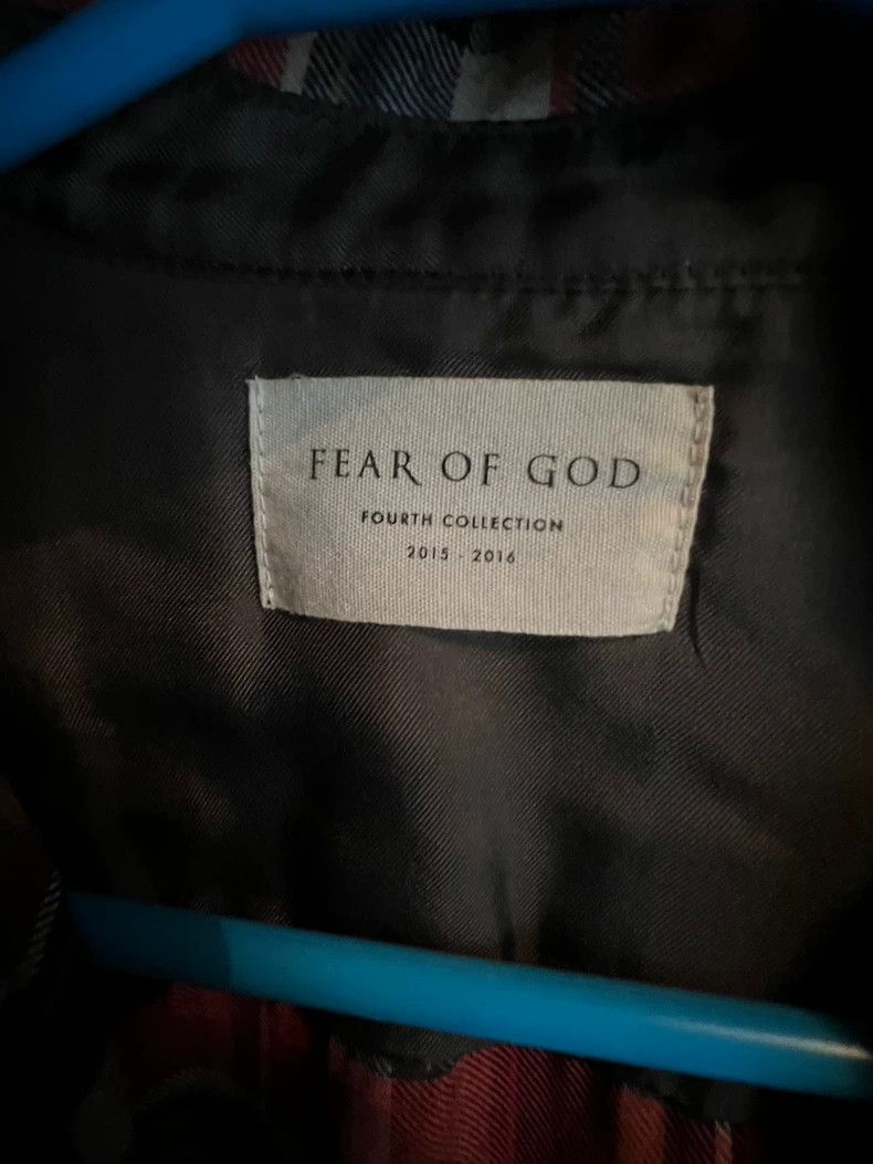 Fear of God Fear of God 4th Flannel Shirt S Size US S / EU 44-46 / 1 - 2 Thumbnail