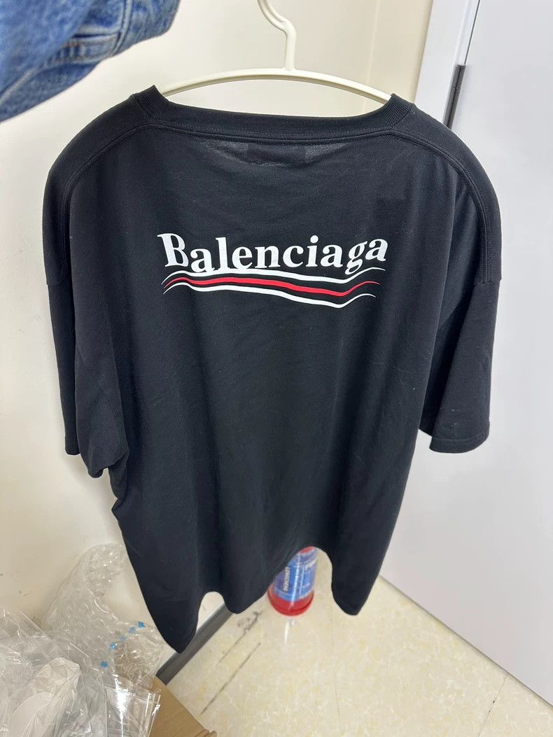Balenciaga Balenciaga Loose Short Sleeve T-Shirt Size US L / EU 52-54 / 3 - 2 Thumbnail