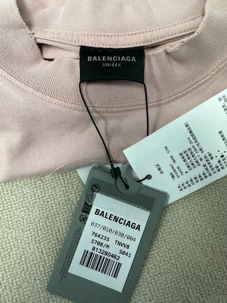 Balenciaga Balenciaga Logo Print Short Sleeve T-shirt Size US M / EU 48-50 / 2 - 4 Thumbnail