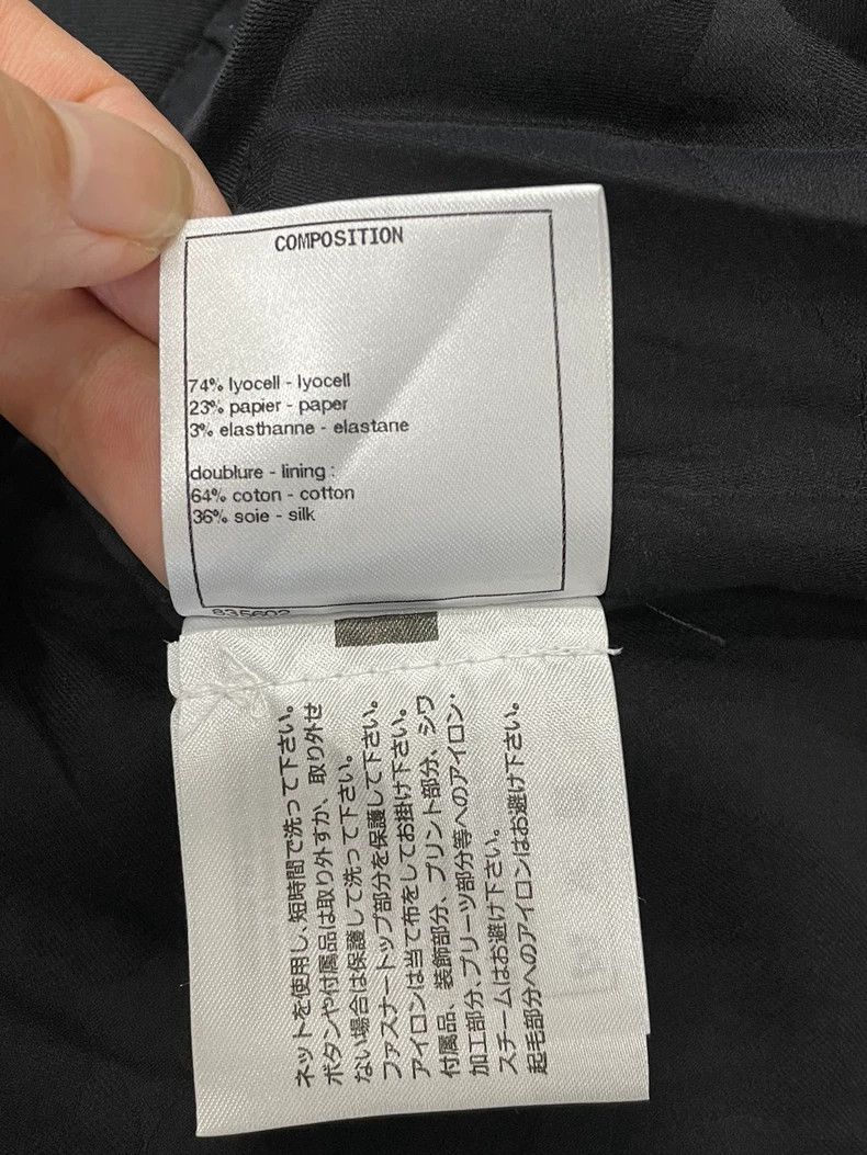 Chanel Chanel Black A-line Mini Skirt Size US 36 / EU 52 - 7 Thumbnail
