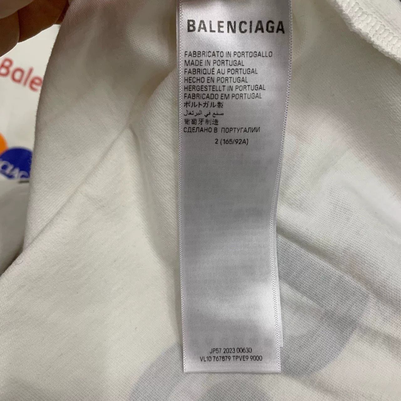 Balenciaga Balenciaga White Logo Racing Longsleeve Size US XS / EU 42 / 0 - 7 Thumbnail
