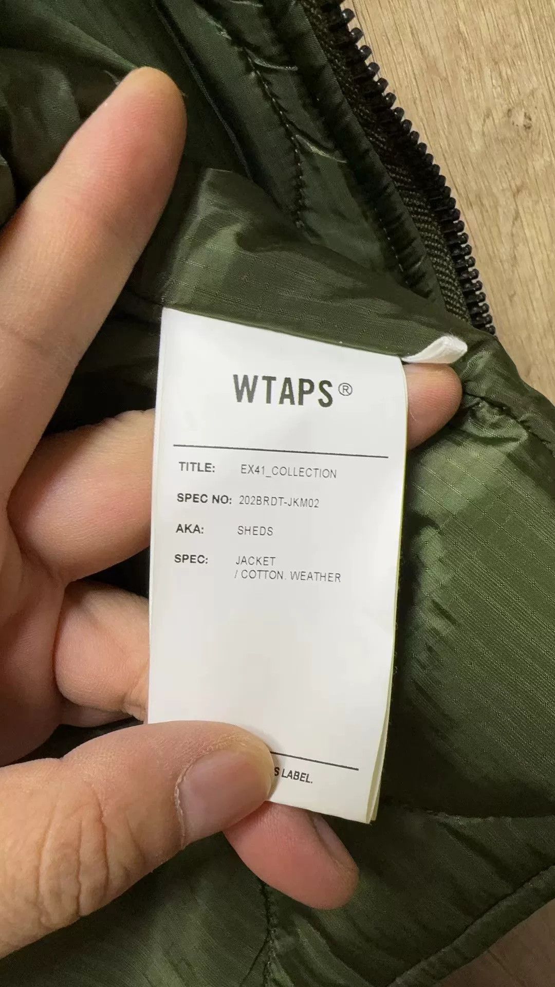 Wtaps WTAPS MC/JACKET 17AW Patchwork Size US L / EU 52-54 / 3 - 3 Thumbnail