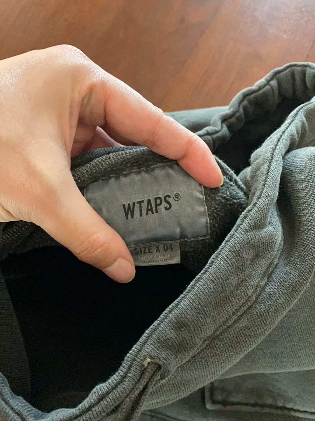 Wtaps WTAPS Washed Dye Oversized Hoodie Size US L / EU 52-54 / 3 - 3 Thumbnail