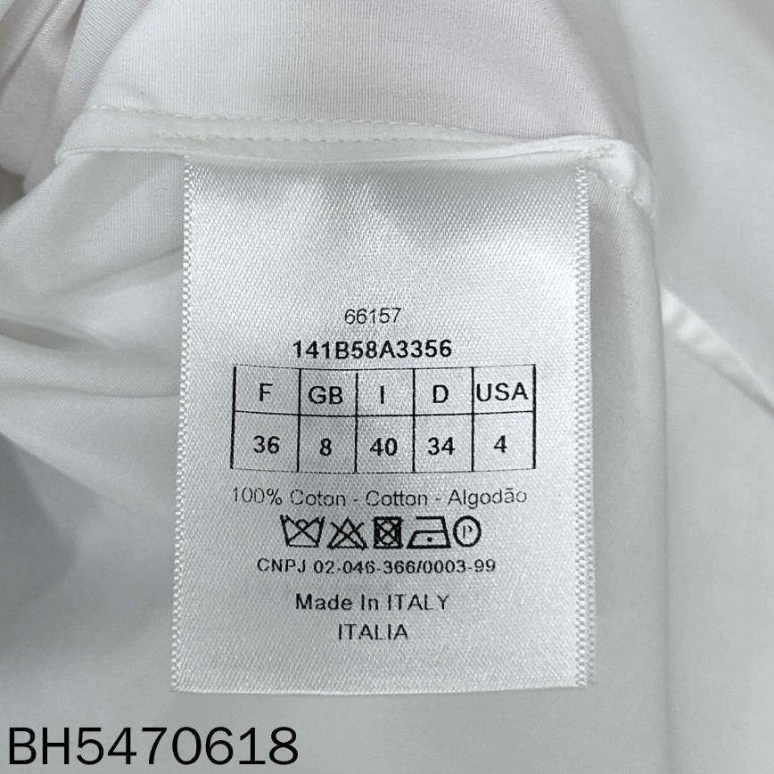 Dior bee embroidered shirt by Dior Size US S / EU 44-46 / 1 - 5 Thumbnail