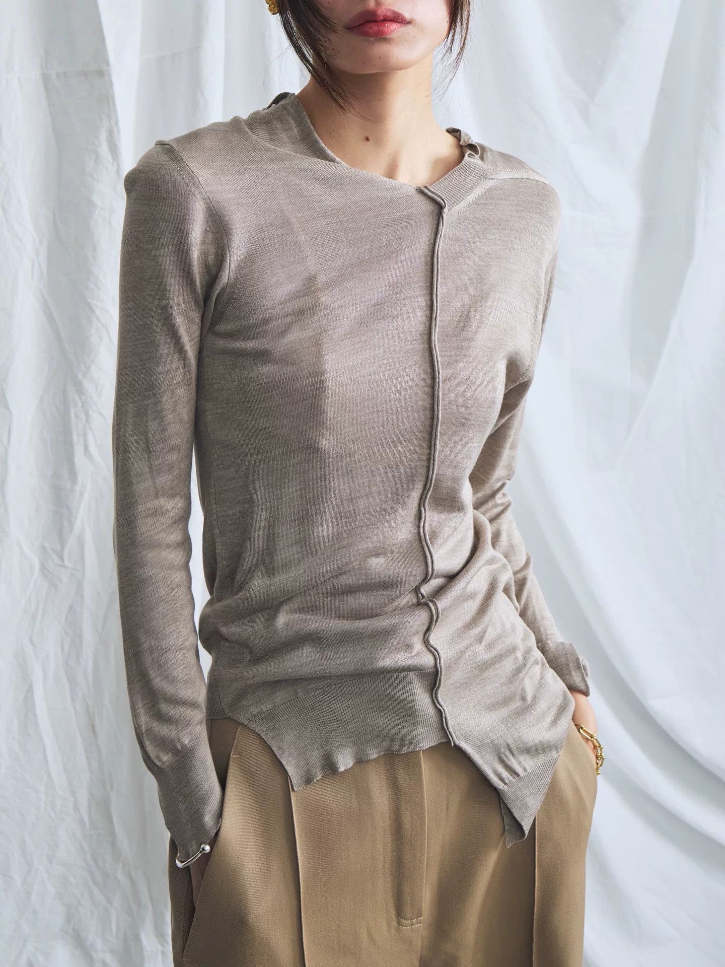 Junya Watanabe junya watanabe irregular knit top Size US M / EU 48-50 / 2 - 6 Thumbnail