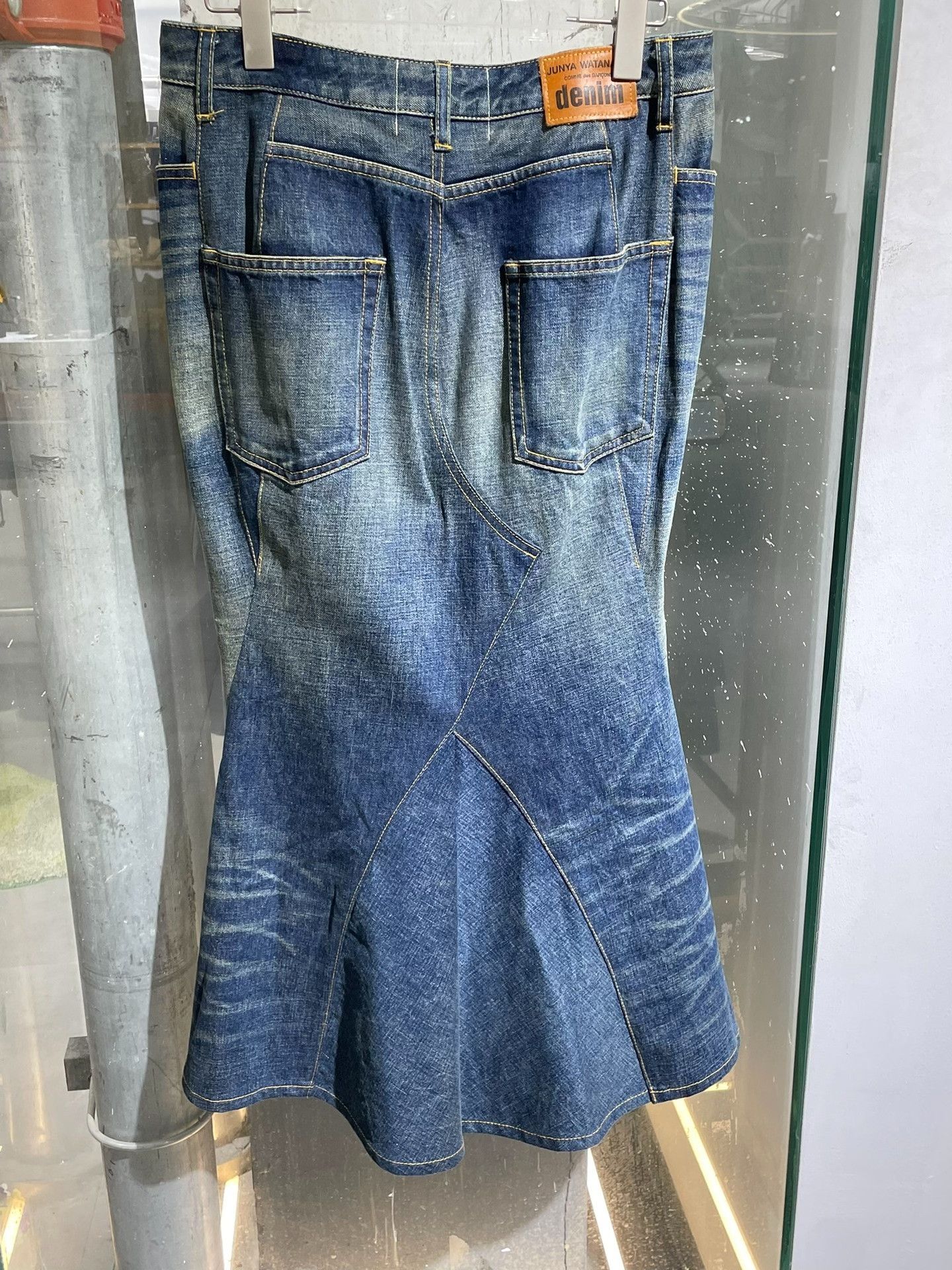 Junya Watanabe Junya Watanabe Denim Mermaid Skirt Size M Size US 27 - 2 Thumbnail