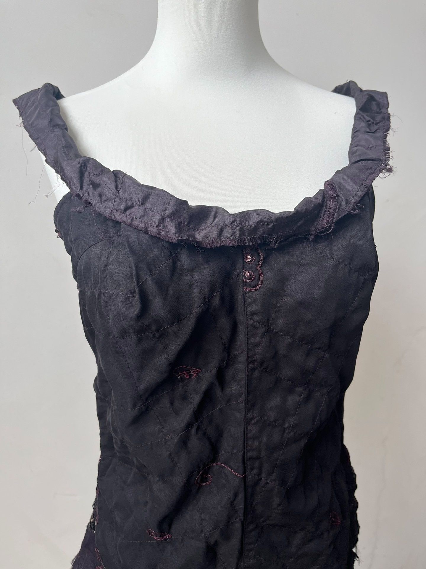 Junya Watanabe junya watanabe embroidered edge vest Size US M / EU 48-50 / 2 - 5 Thumbnail
