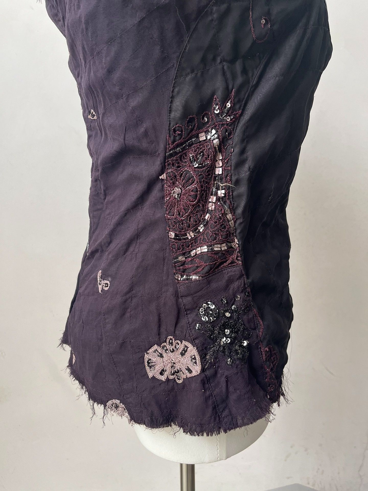 Junya Watanabe junya watanabe embroidered edge vest Size US M / EU 48-50 / 2 - 4 Thumbnail
