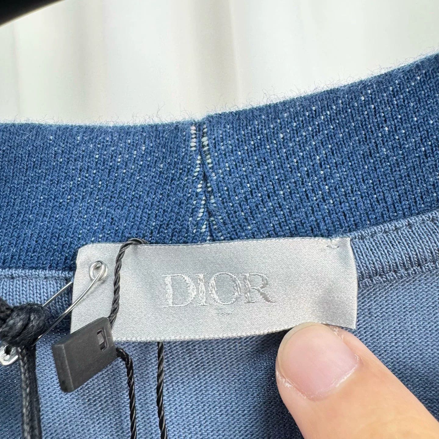 Dior dior new embroidered collar short sleeve shirt Size US XXL / EU 58 / 5 - 5 Thumbnail