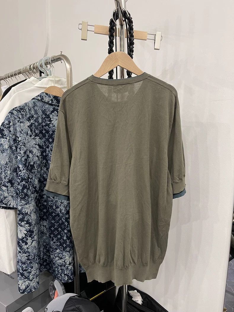 Hermes Hermes Cotton Solid Short Sleeve T-shirt Size US XL / EU 56 / 4 - 4 Thumbnail