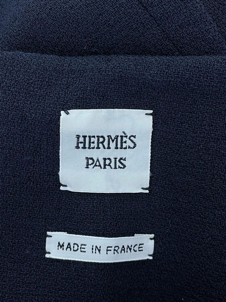 Hermes Hermes Black Wool Midi Skirt Size 38 Size US 38 / EU 54 - 4 Thumbnail