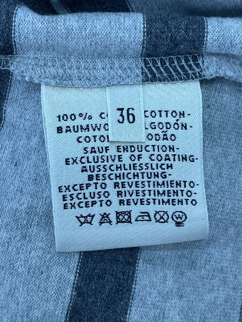 Hermes Hermes Gray Striped Print T-Shirt Size US M / EU 48-50 / 2 - 5 Thumbnail