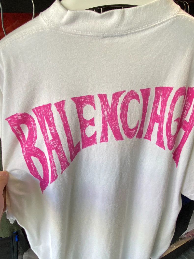 Balenciaga Balenciaga Men's Short Sleeve T-shirt Size US M / EU 48-50 / 2 - 3 Thumbnail
