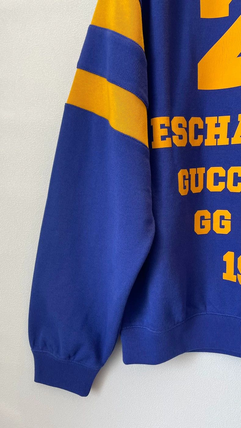 Gucci Gucci Unisex Blue Striped Hoodie Size US XS / EU 42 / 0 - 4 Thumbnail