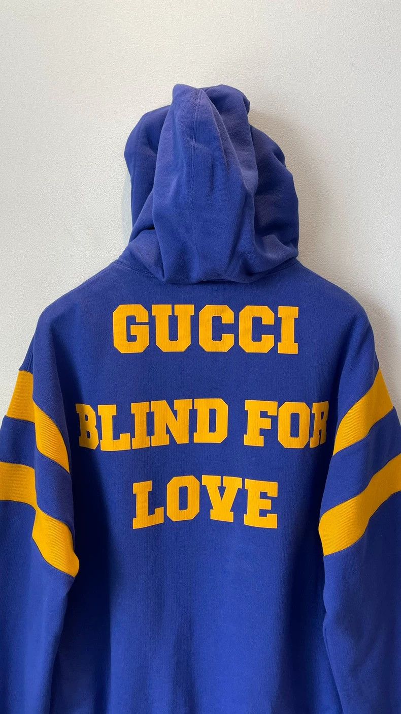 Gucci Gucci Unisex Blue Striped Hoodie Size US XS / EU 42 / 0 - 6 Thumbnail