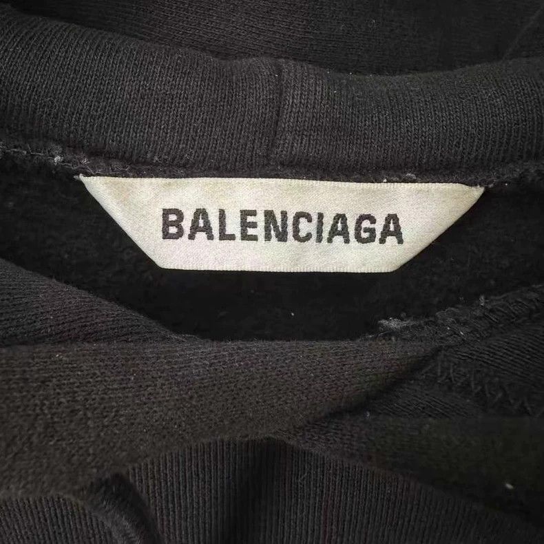 Balenciaga Balenciaga Runway Phantom Letter Hoodie Size US S / EU 44-46 / 1 - 4 Thumbnail