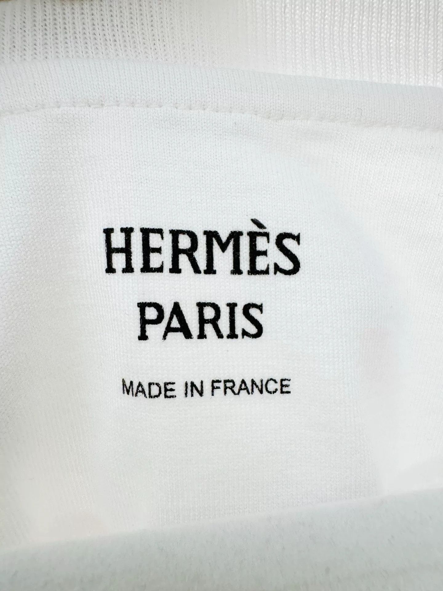 Hermes Hermes White Letter Print T-shirt Size US XS / EU 42 / 0 - 3 Thumbnail