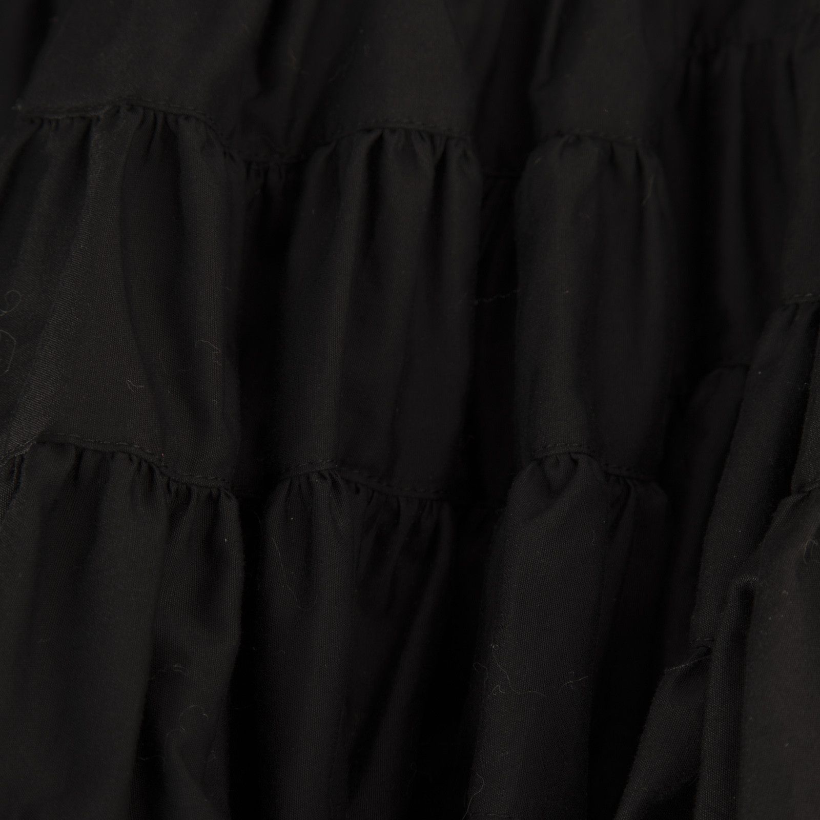 Alaia Black Flared Ruffle Skirt Size 28" / US 6 / IT 42 - 3 Thumbnail