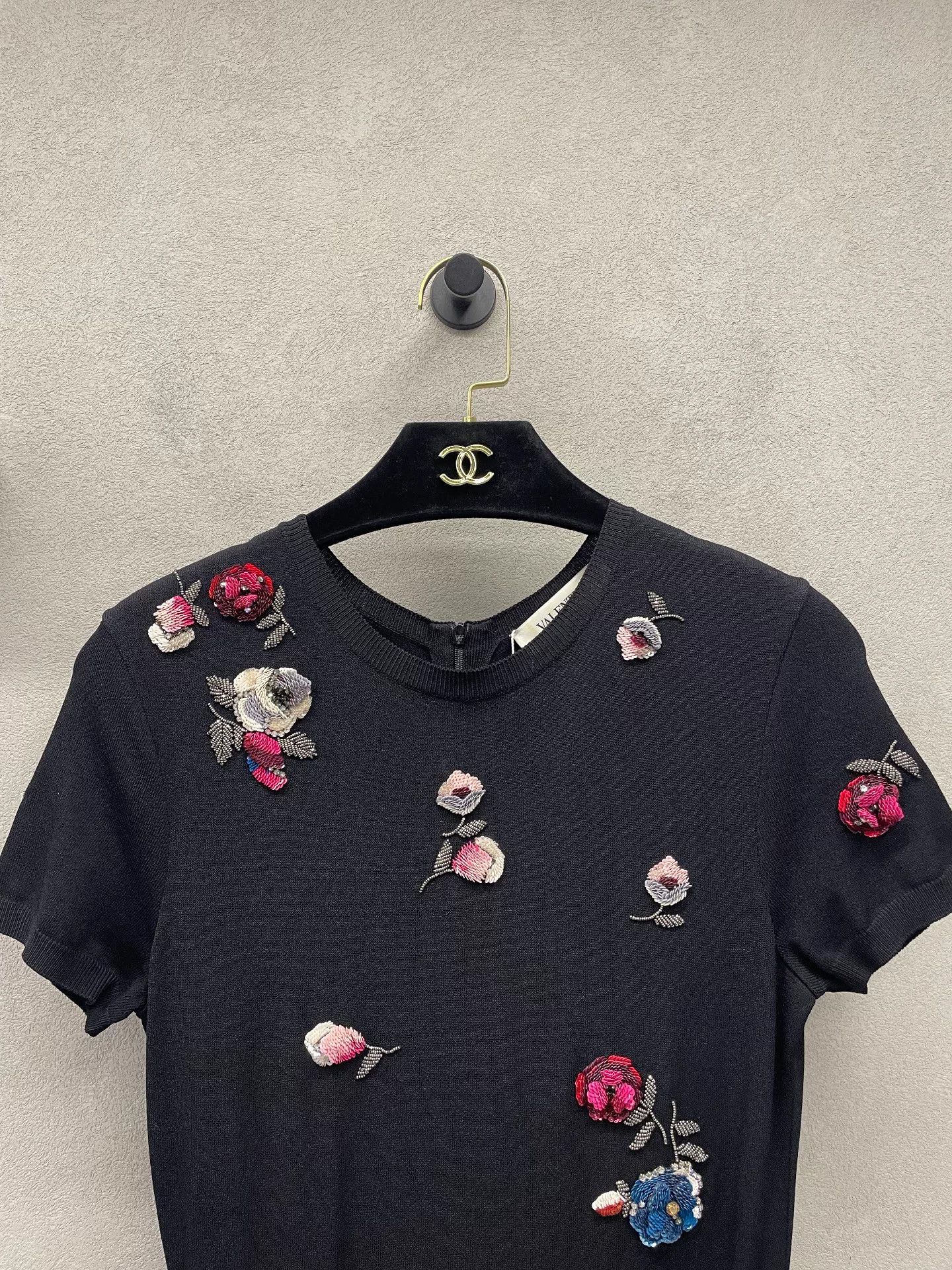 Valentino Valentino Floral Embroidered Dress Size US 36 / EU 52 - 4 Thumbnail