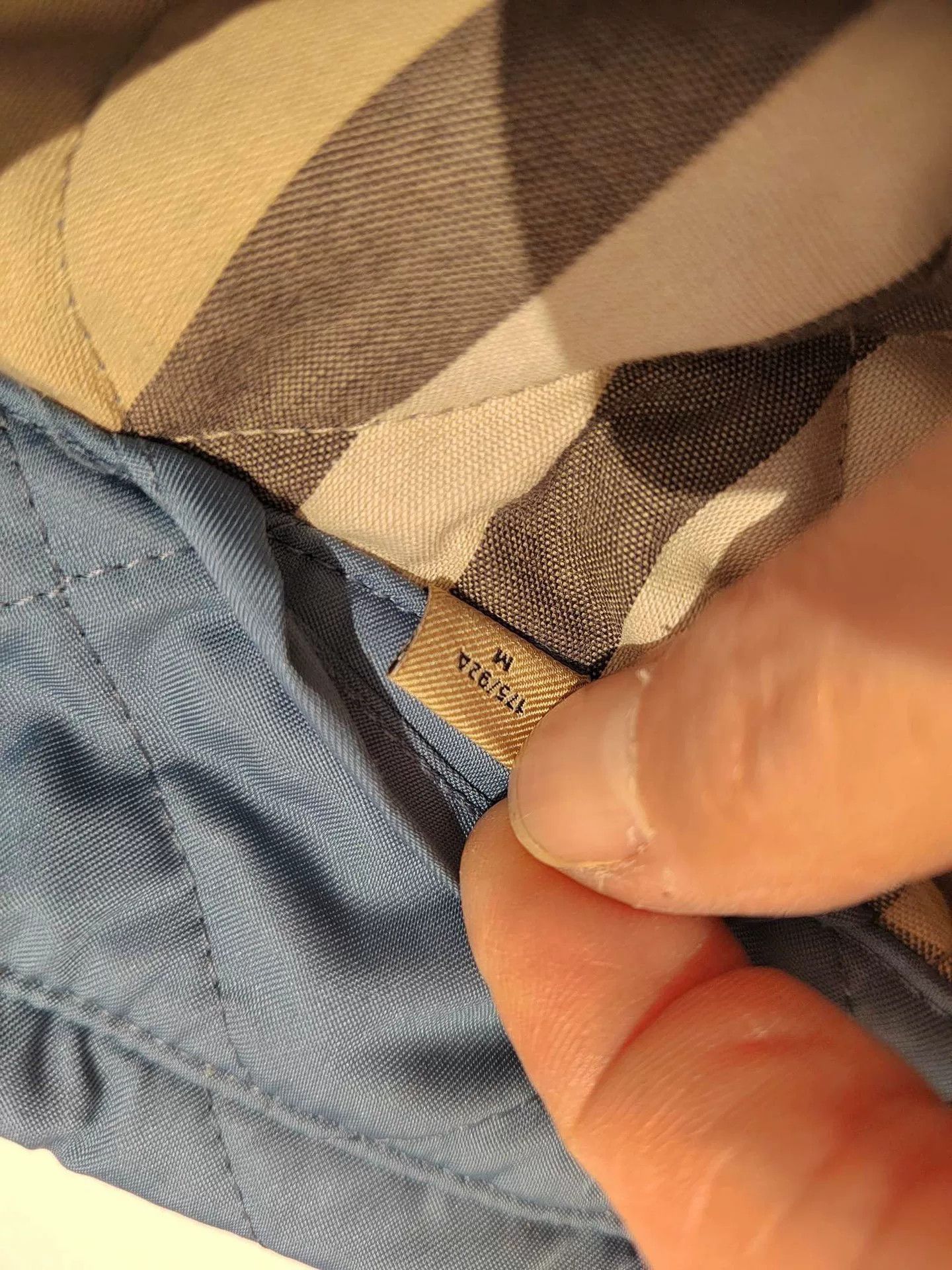 Burberry Burberry London Blue Cotton Coat Size US M / EU 48-50 / 2 - 4 Thumbnail