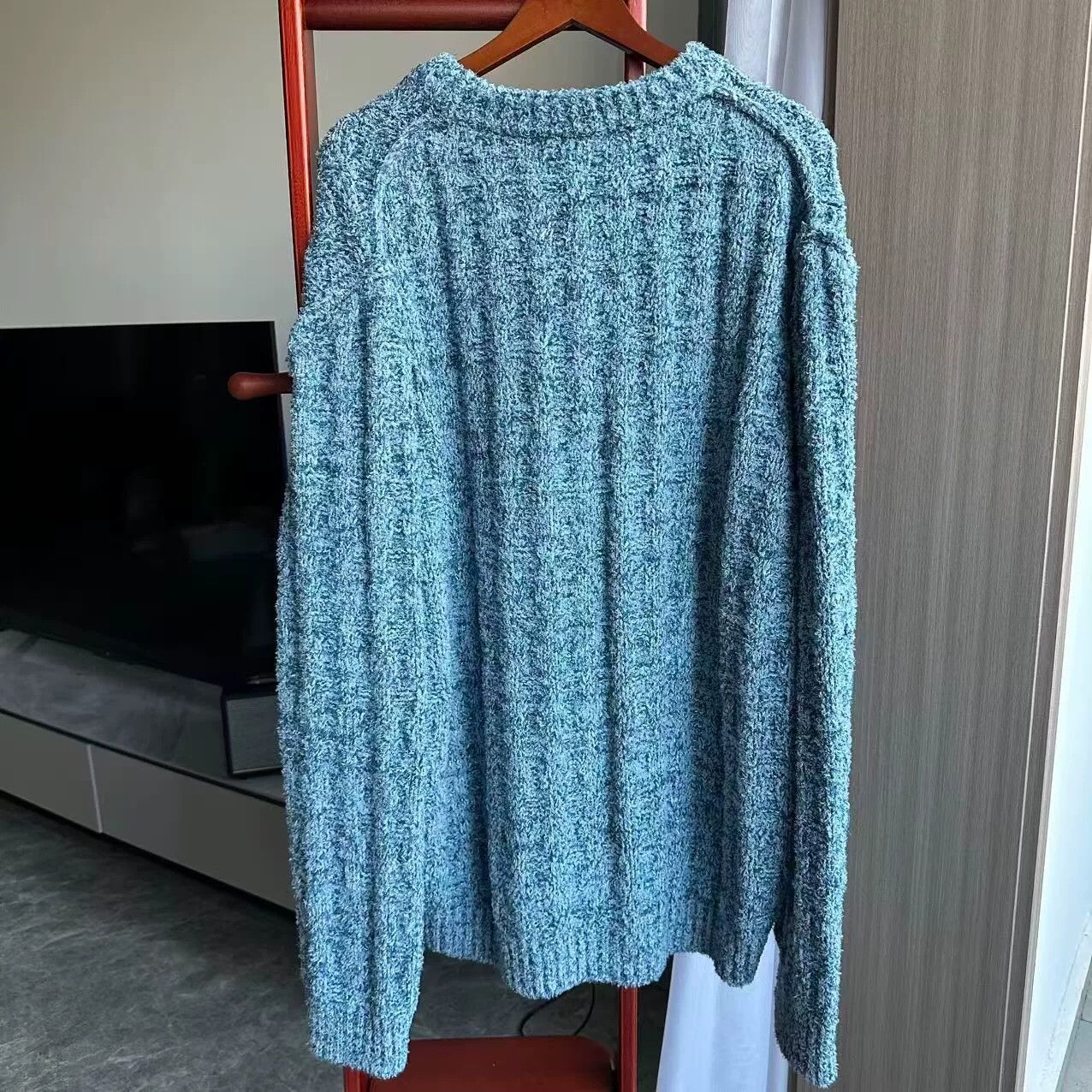 Maison Margiela maison margiela fog blue pullover sweater Size US M / EU 48-50 / 2 - 2 Thumbnail