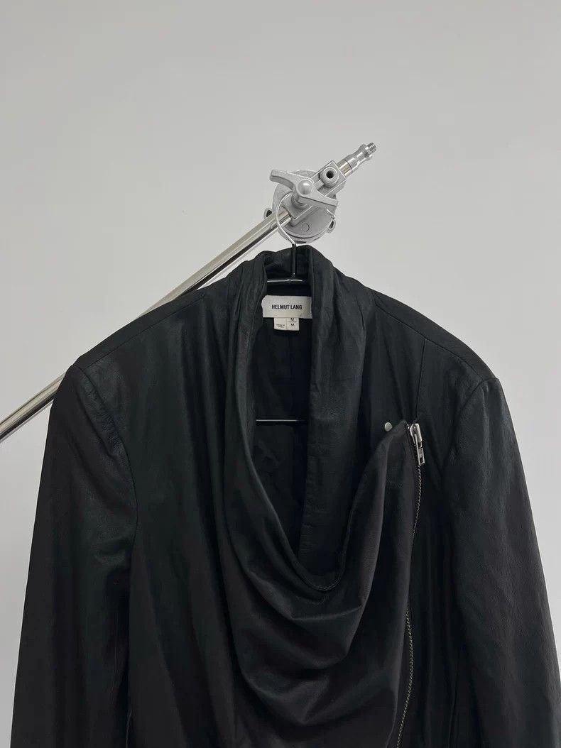Helmut Lang Helmut Lang Lambskin Leather Biker Jacket Size US M / EU 48-50 / 2 - 4 Thumbnail