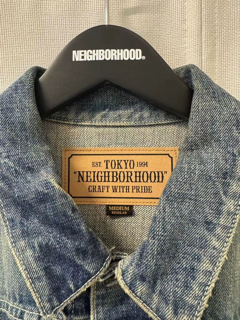 Neighborhood Neighborhood 17SS Limited Denim Jacket Size US M / EU 48-50 / 2 - 2 Thumbnail