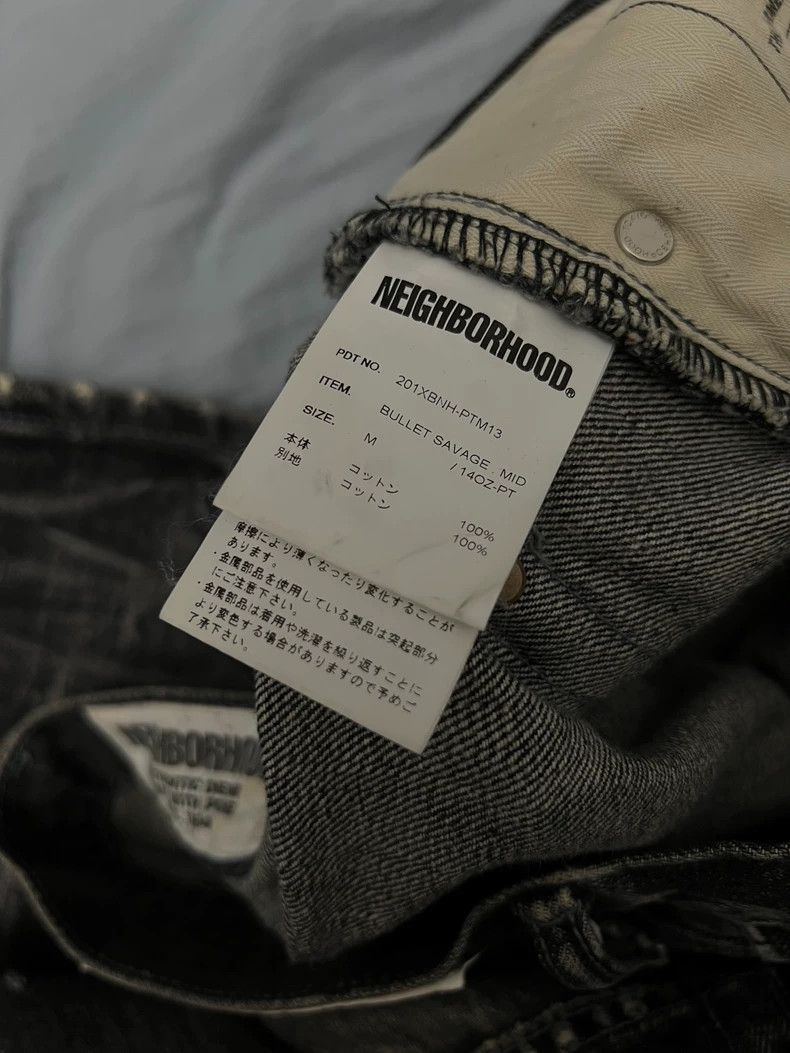 Neighborhood NEIGHBORHOOD 20SS Bullet Savage Jeans Size US 29 - 5 Thumbnail