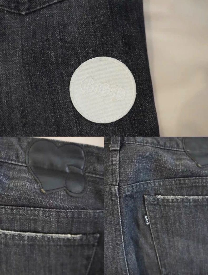 Number (N)ine Number (N)ine 04AW Peace Patch Jeans Size US 27 - 6 Thumbnail