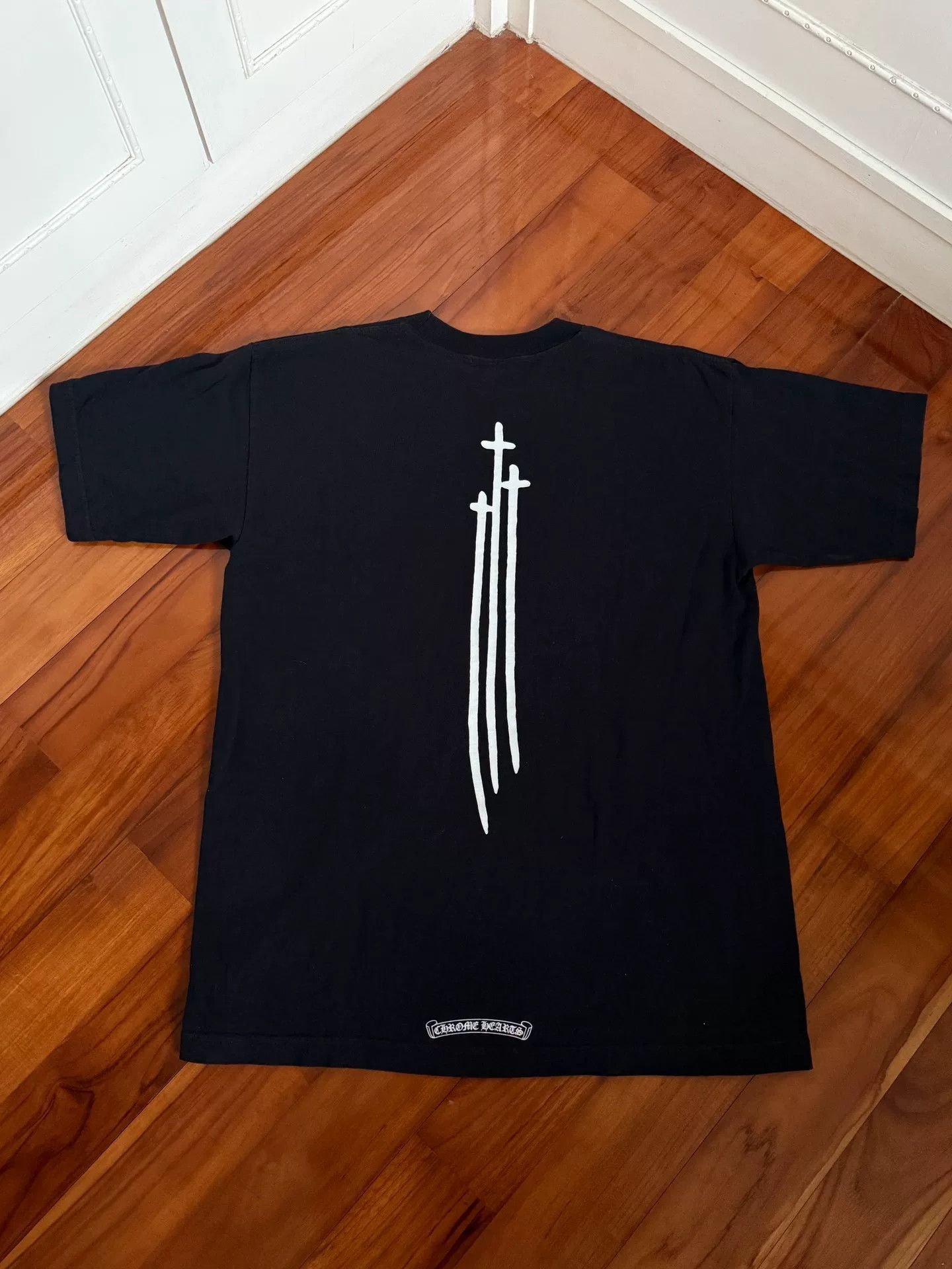 Chrome Hearts Chrome Hearts Vintage Cross Short Sleeve Tee Size US L / EU 52-54 / 3 - 2 Thumbnail