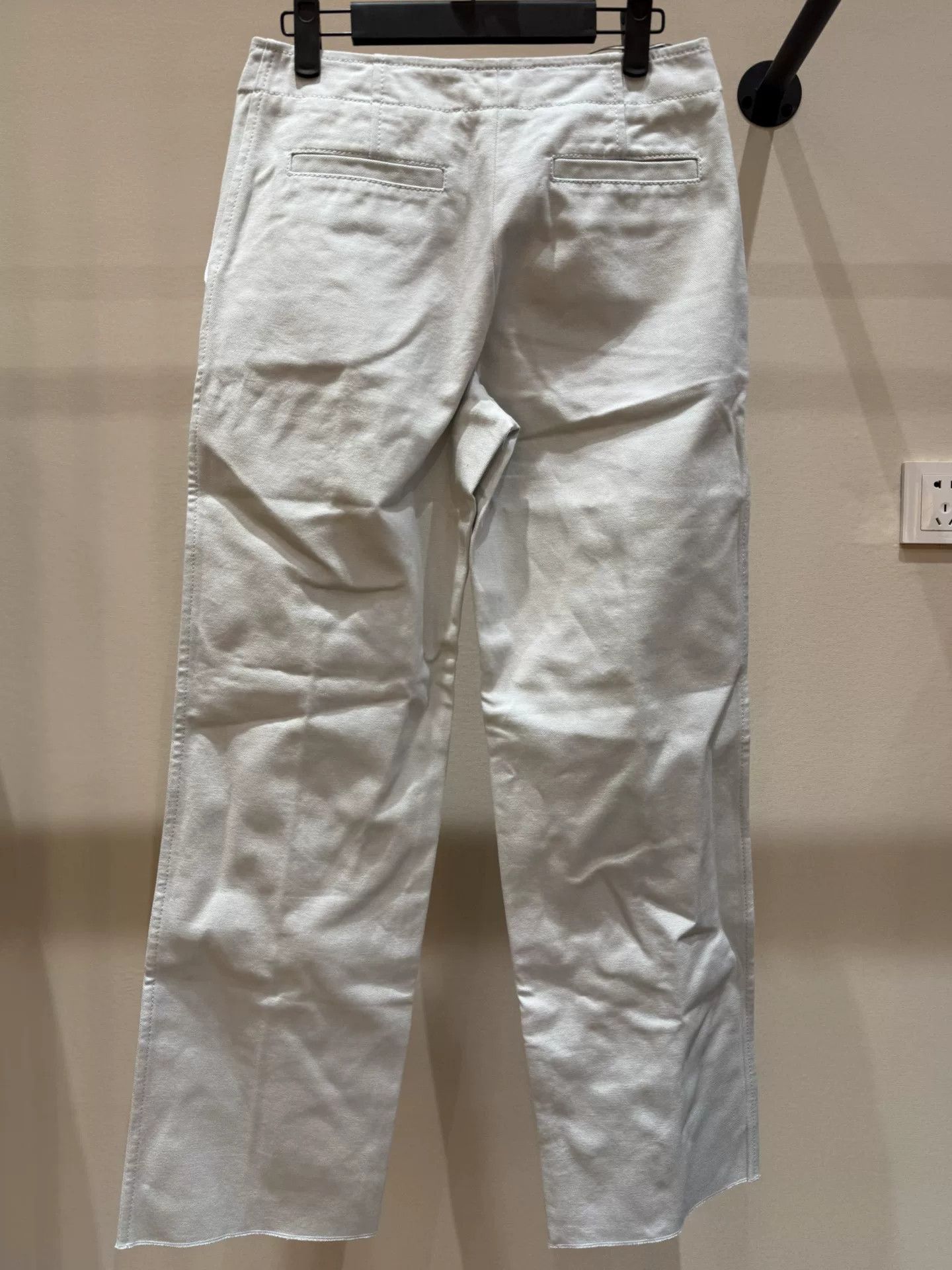Hermes Hermès White Women's Casual Pants Size US 34 / EU 50 - 8 Thumbnail