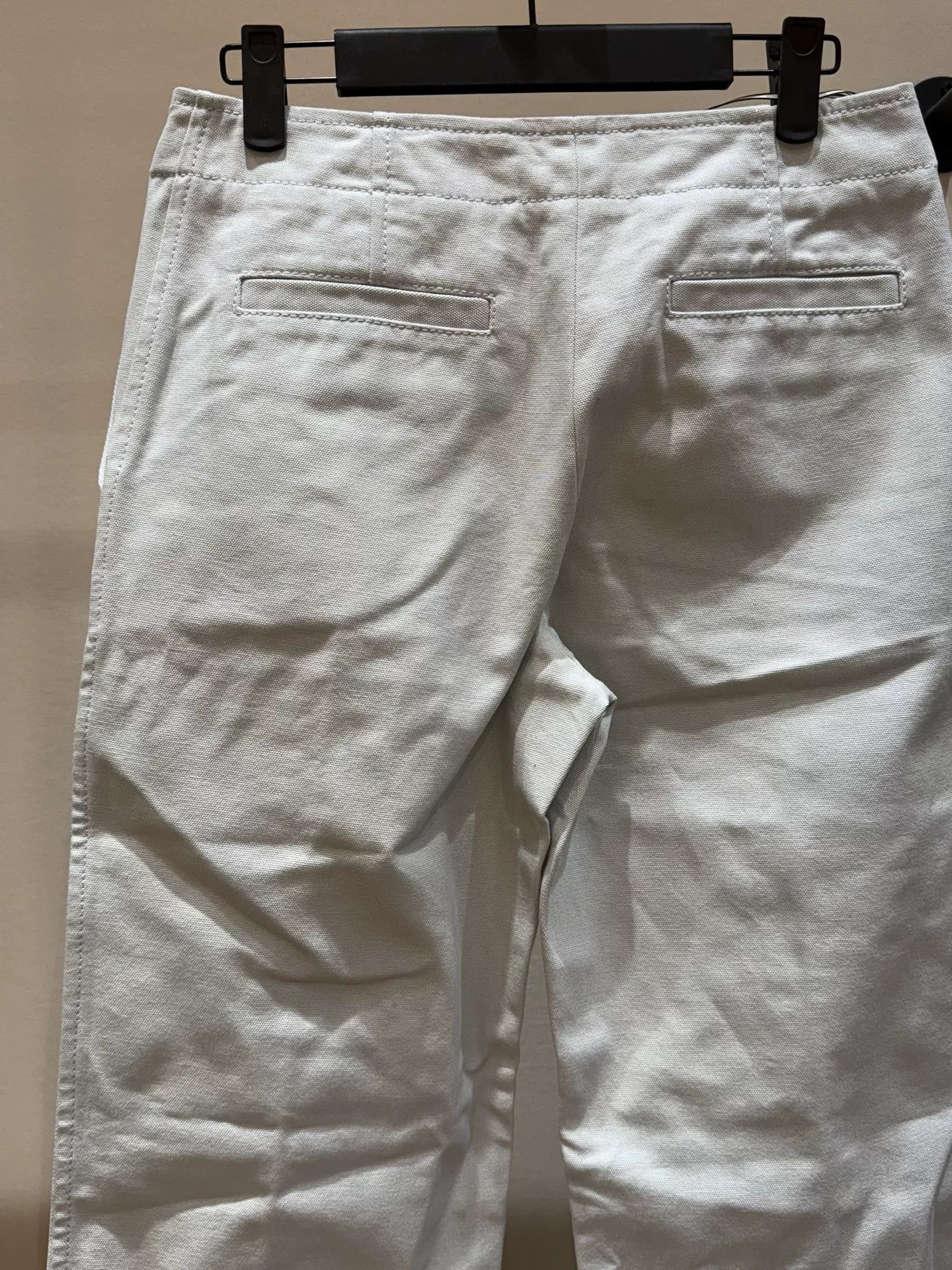 Hermes Hermès White Women's Casual Pants Size US 34 / EU 50 - 6 Thumbnail