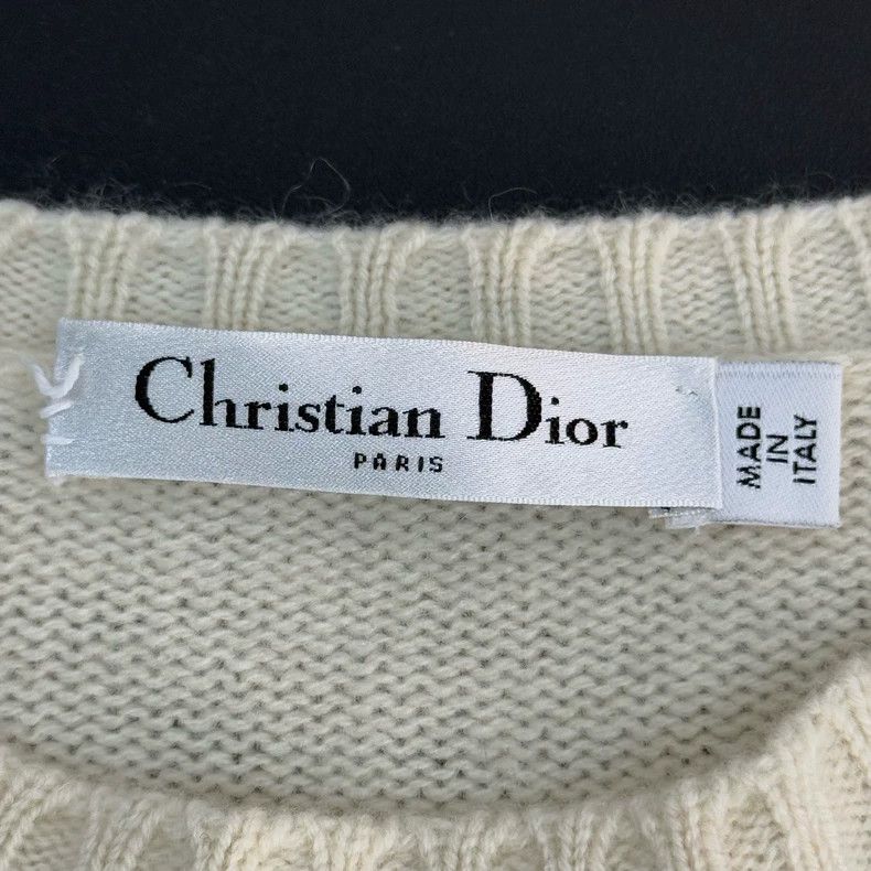 Dior Dior Clover Cashmere Sweater L Size US L / EU 52-54 / 3 - 5 Thumbnail