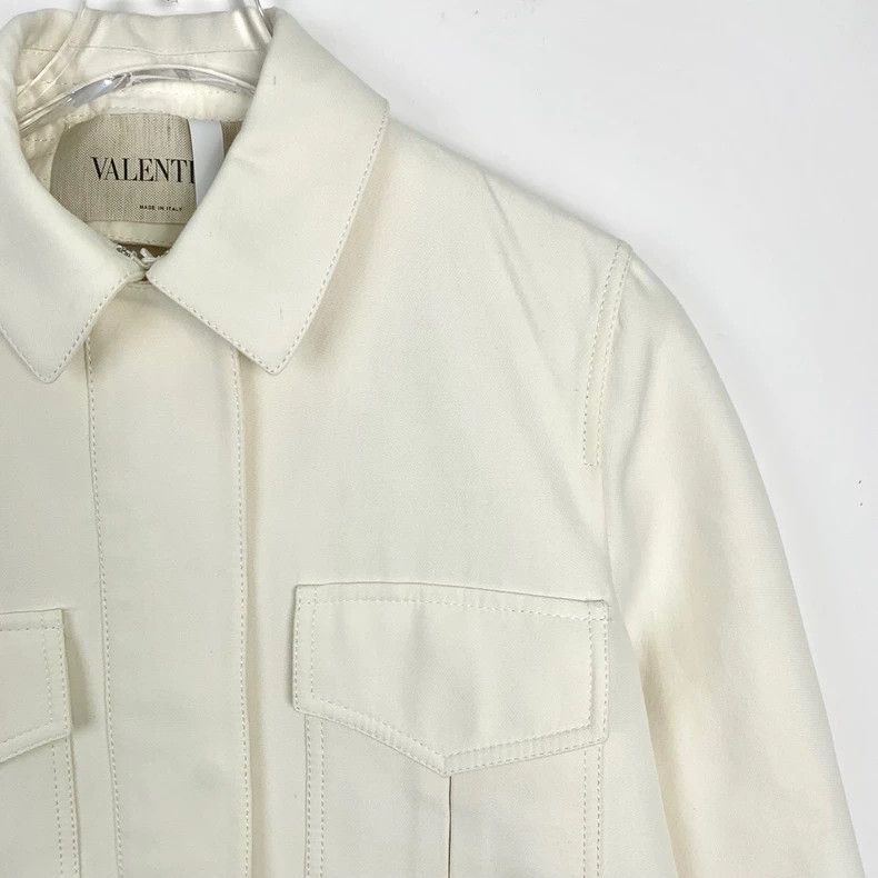 Valentino Valentino Pocket Lapel Trench Coat Size US L / EU 52-54 / 3 - 3 Thumbnail