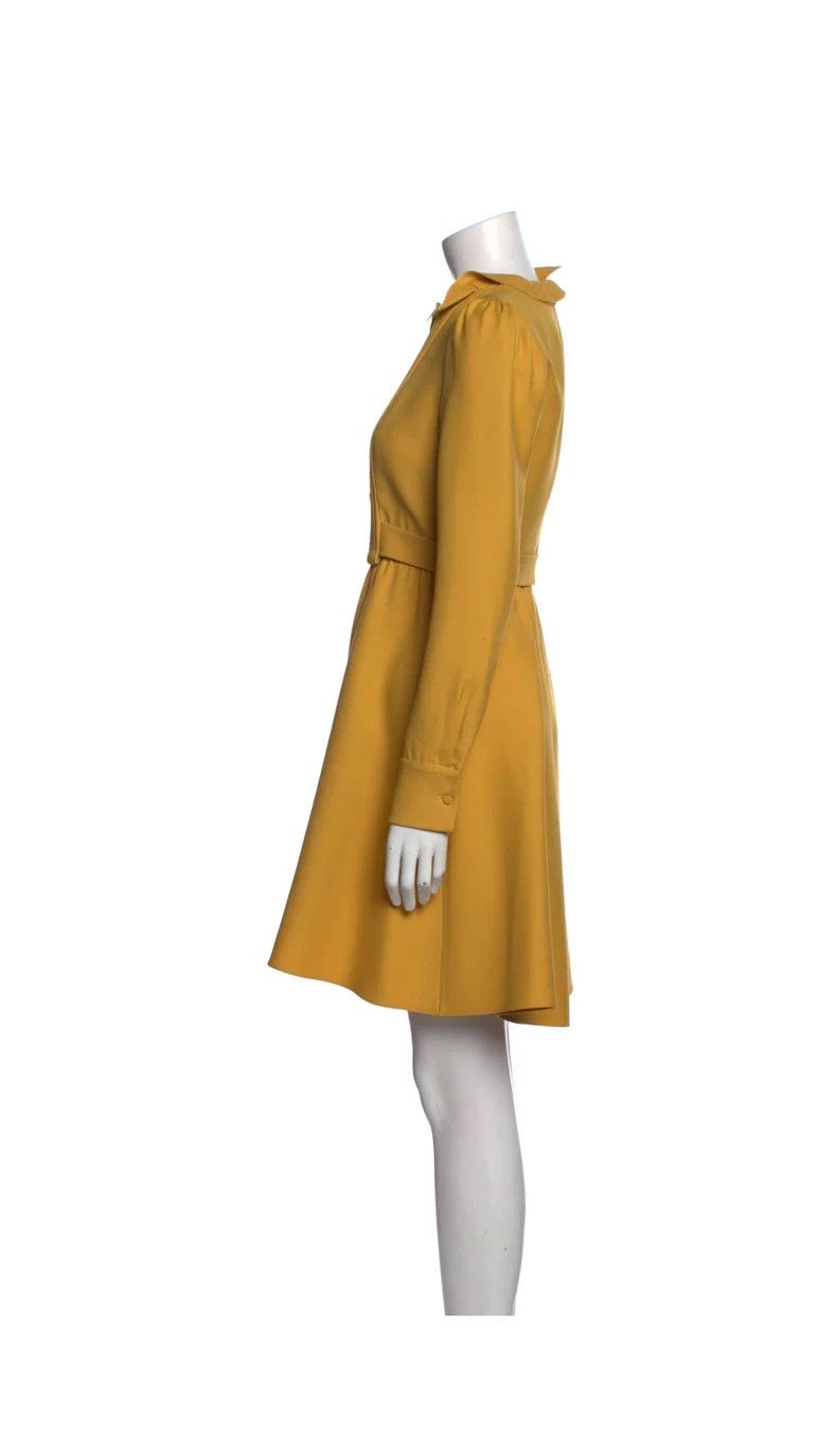 Valentino Valentino Yellow Long Sleeve Dress Size US S / EU 44-46 / 1 - 2 Thumbnail