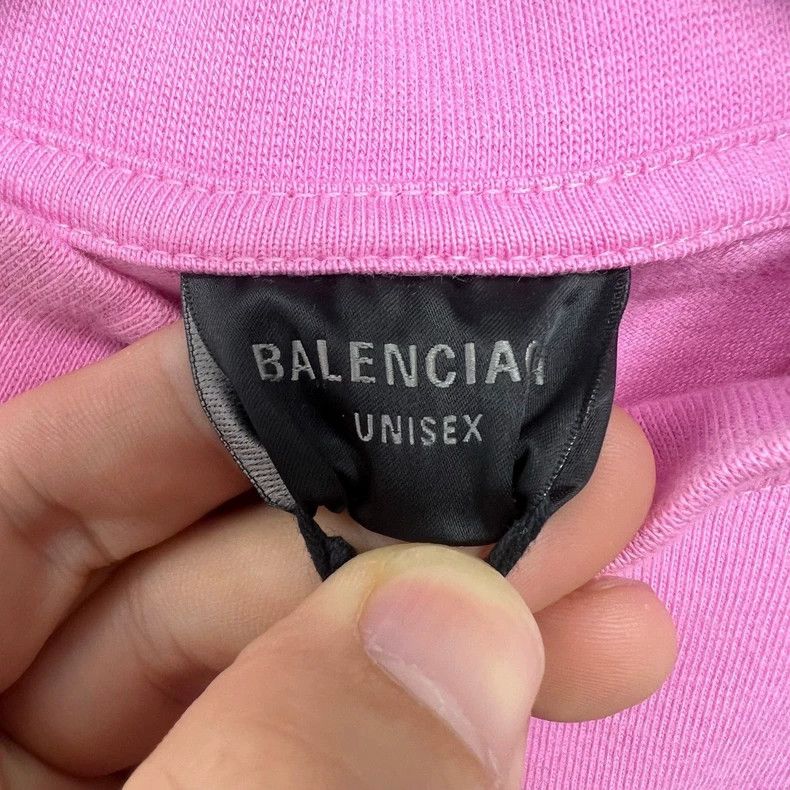 Balenciaga Balenciaga SS24 Flame Disaster Pink T-Shirt Size US XS / EU 42 / 0 - 3 Thumbnail