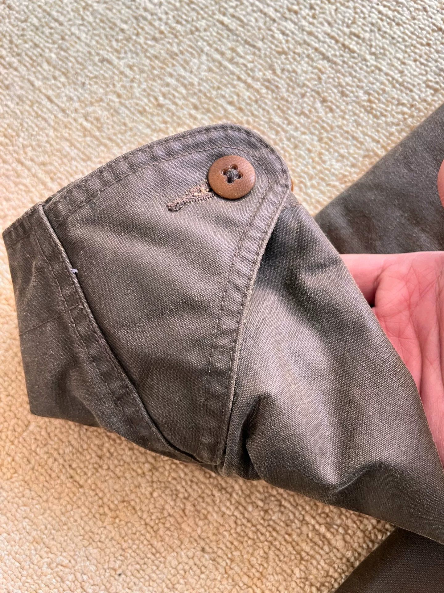 RRL Ralph Lauren RRL Double RL Waxed Cotton Jacket Size US S / EU 44-46 / 1 - 6 Thumbnail
