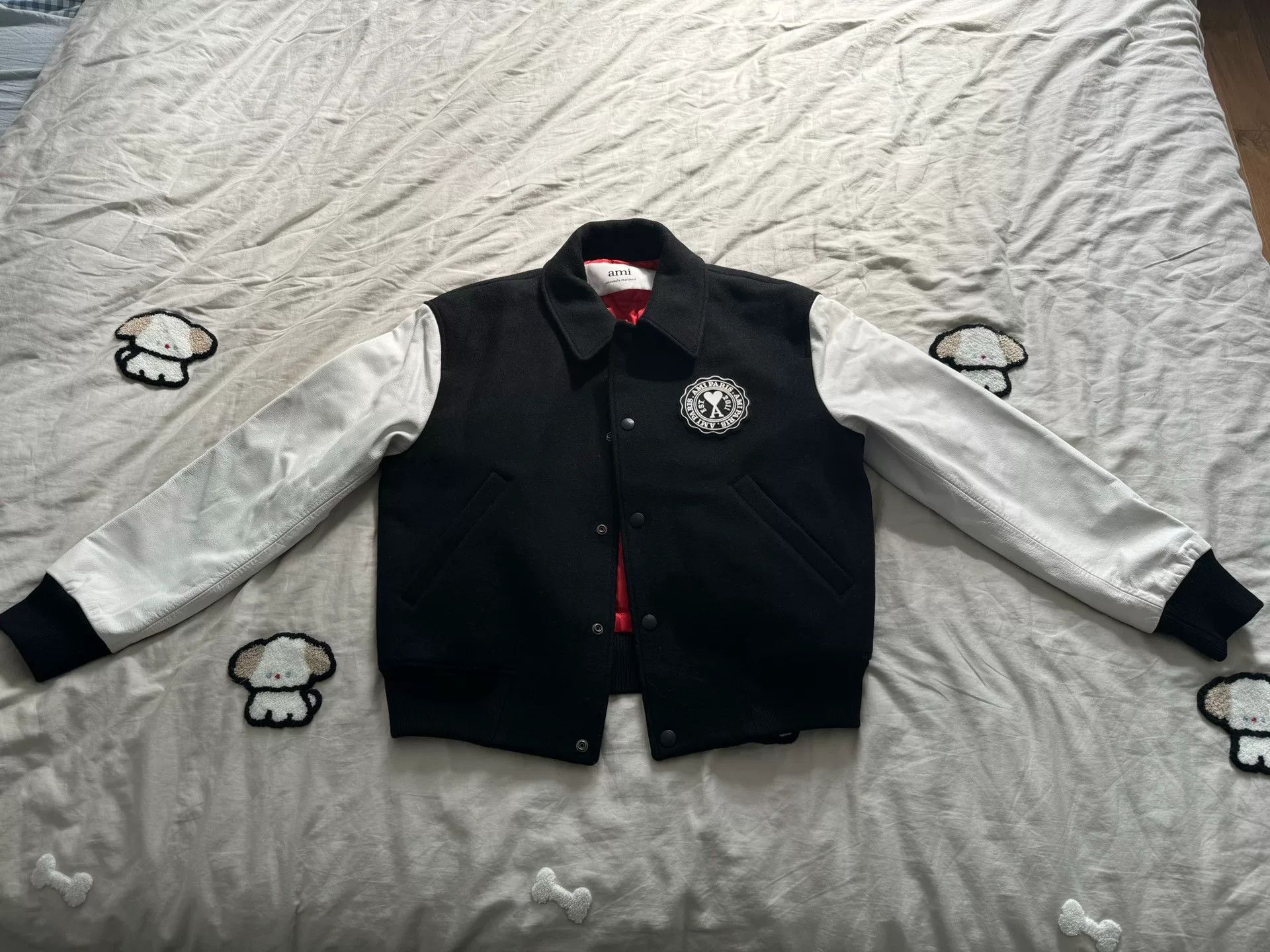 AMI AMI PARIS FW22 Colorblock Logo Jacket Size US L / EU 52-54 / 3 - 2 Thumbnail
