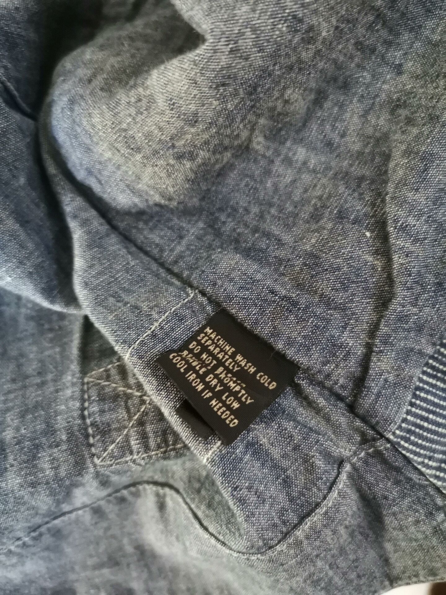 RRL Ralph Lauren RRL Double RL Indigo Dyed Vest Size US S / EU 44-46 / 1 - 5 Thumbnail