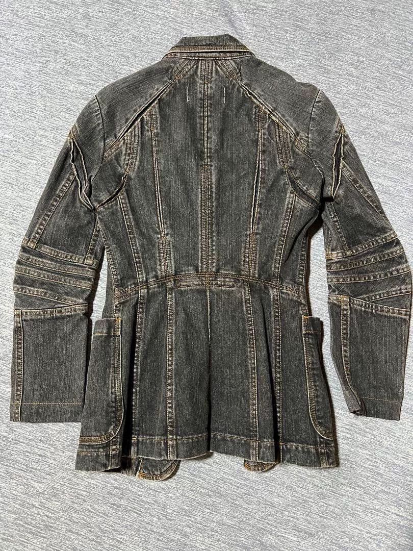 Junya Watanabe junya watanabe denim jacket with unique design Size US S / EU 44-46 / 1 - 2 Thumbnail