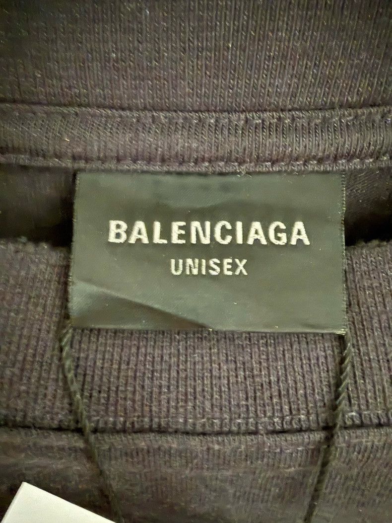 Balenciaga Balenciaga New Sanskrit Distressed Short Sleeve Size US XXL / EU 58 / 5 - 3 Thumbnail