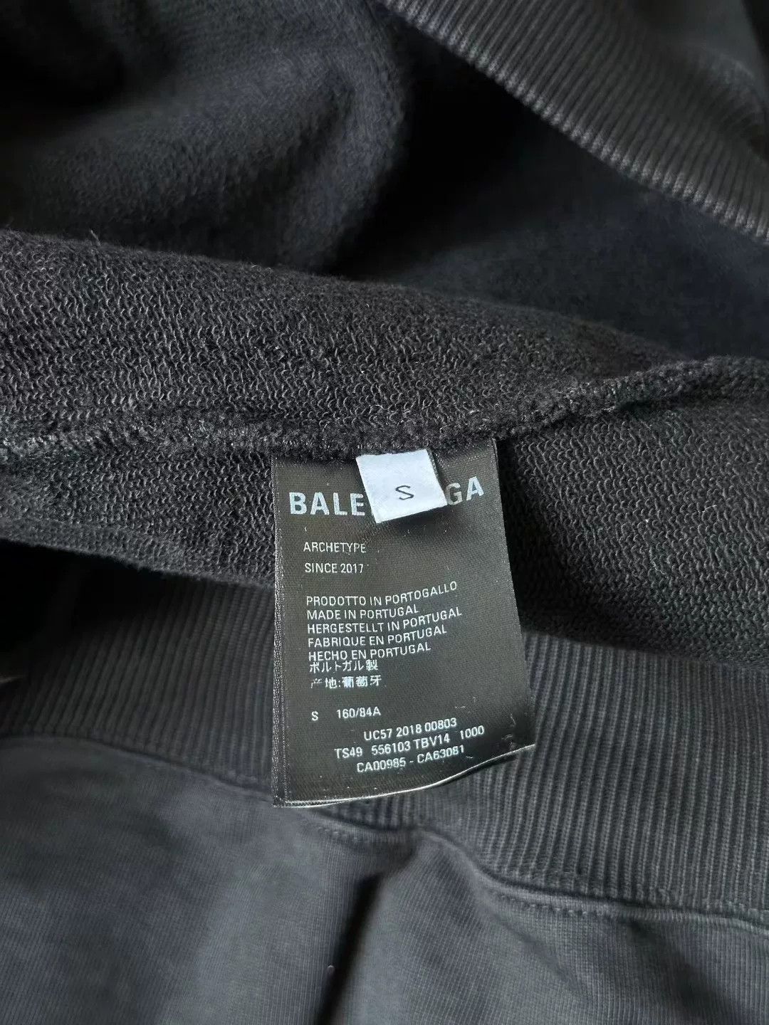 Balenciaga Black Cola Hoodie