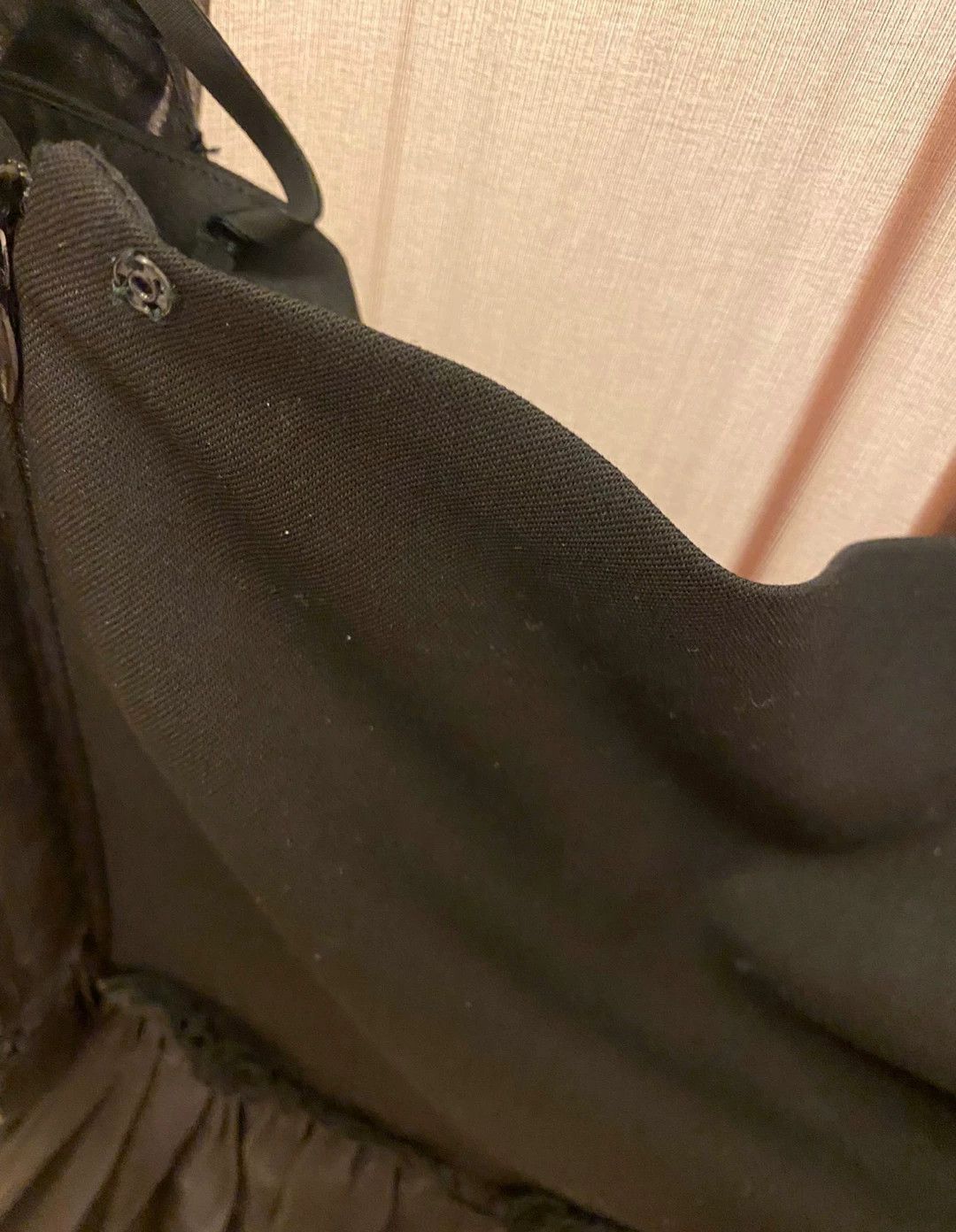 Valentino Valentino Black Chiffon Dress Size US S / EU 44-46 / 1 - 5 Thumbnail
