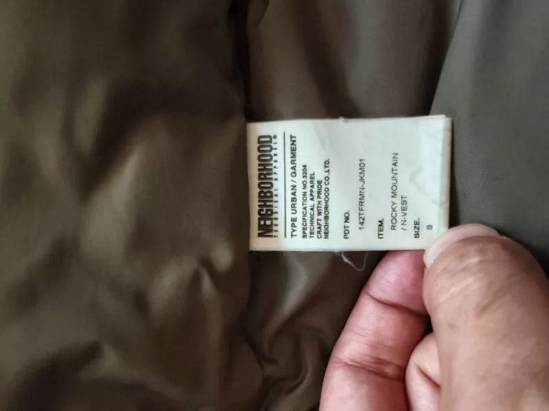 Neighborhood NBHD x New Balance collaborative vest Size US M / EU 48-50 / 2 - 5 Thumbnail