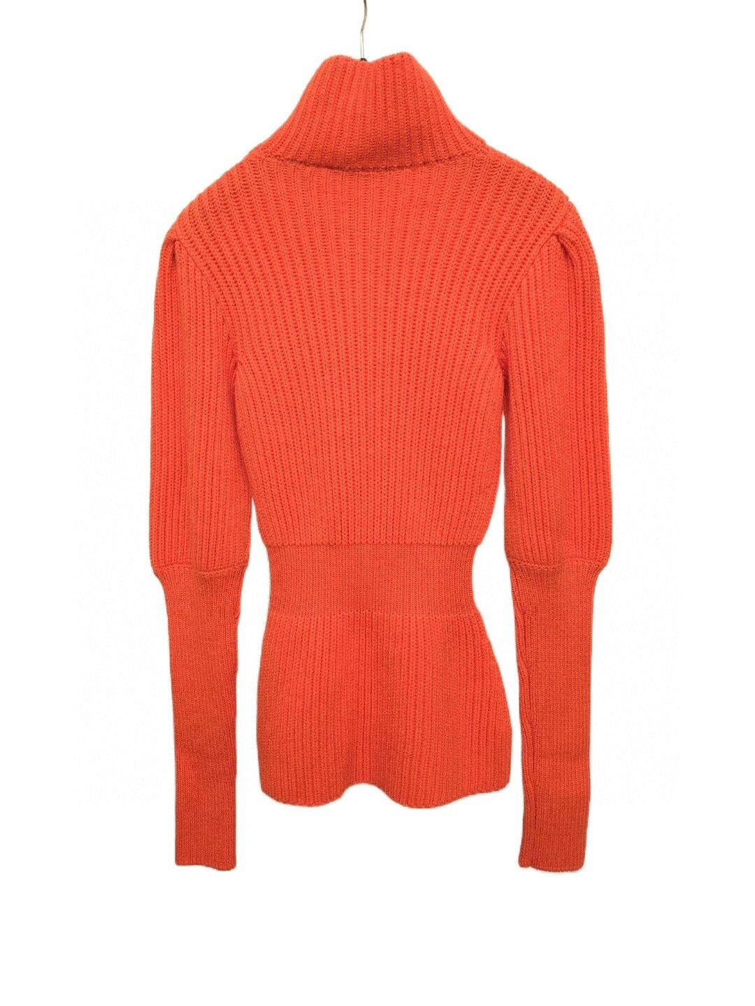 Dior dior orange high-neck wool sweater Size US S / EU 44-46 / 1 - 5 Thumbnail
