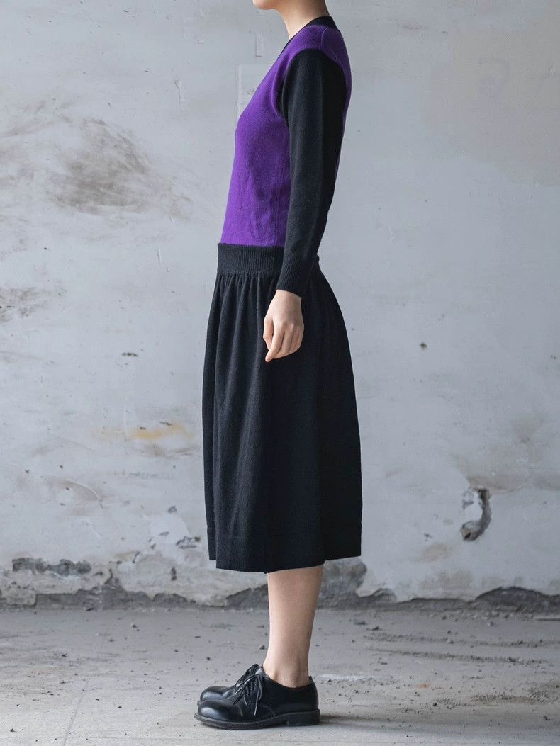 Kenzo 1980s KENZO V-Neck Knit Dress Size US XS / EU 42 / 0 - 4 Thumbnail