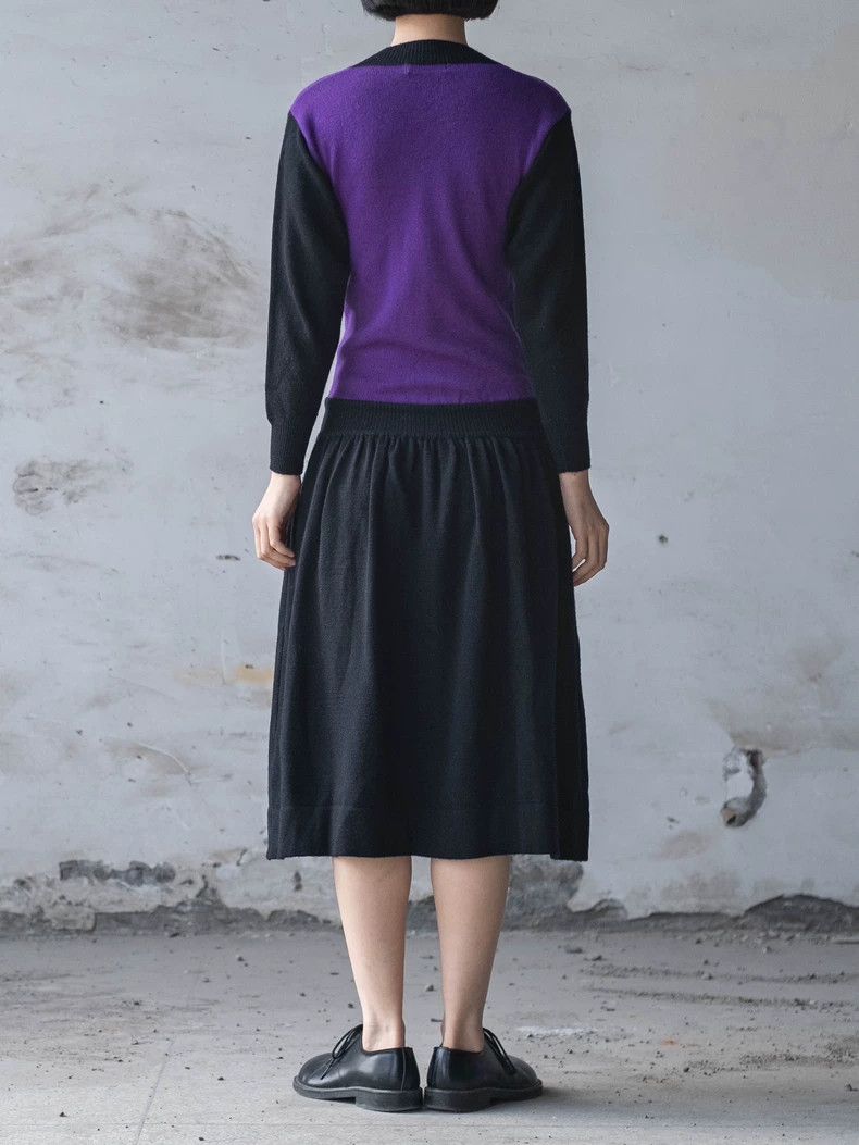 Kenzo 1980s KENZO V-Neck Knit Dress Size US XS / EU 42 / 0 - 5 Thumbnail